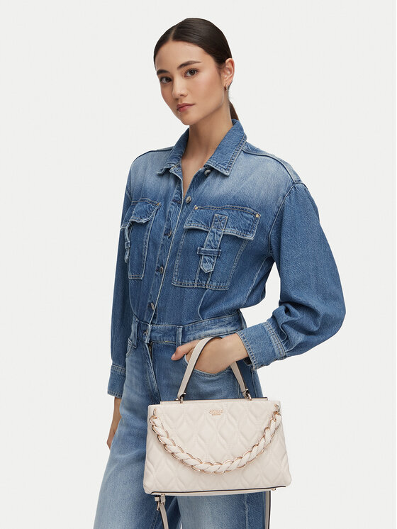 Guess Guess Käekott Maxine HWQG97 33050 Kreemjas