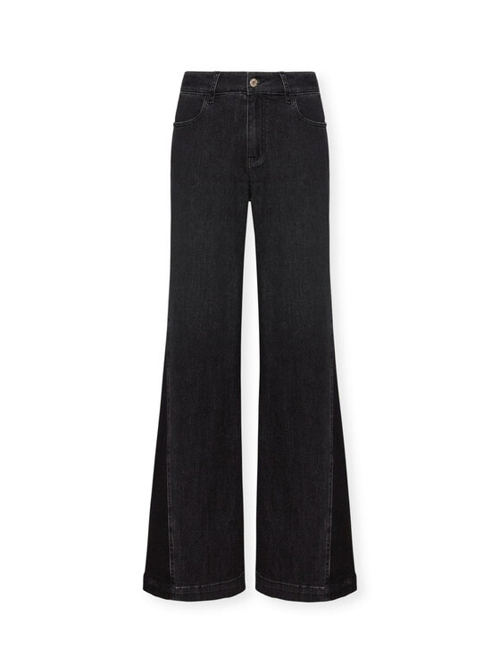 Elena Mirò Elena Mirò Jeans P494P000320N033 Nero Flare Fit