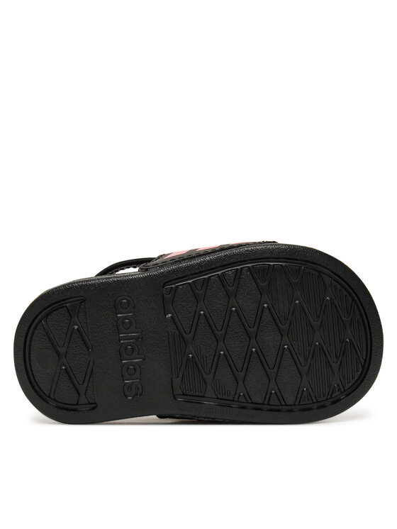 adidas adidas Sandały adilette Estrap JR5325 Czarny