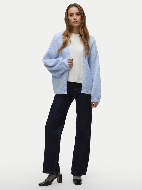 Vero Moda Vero Moda Кардиган Maybe 10273101 Светлосиньо Oversize