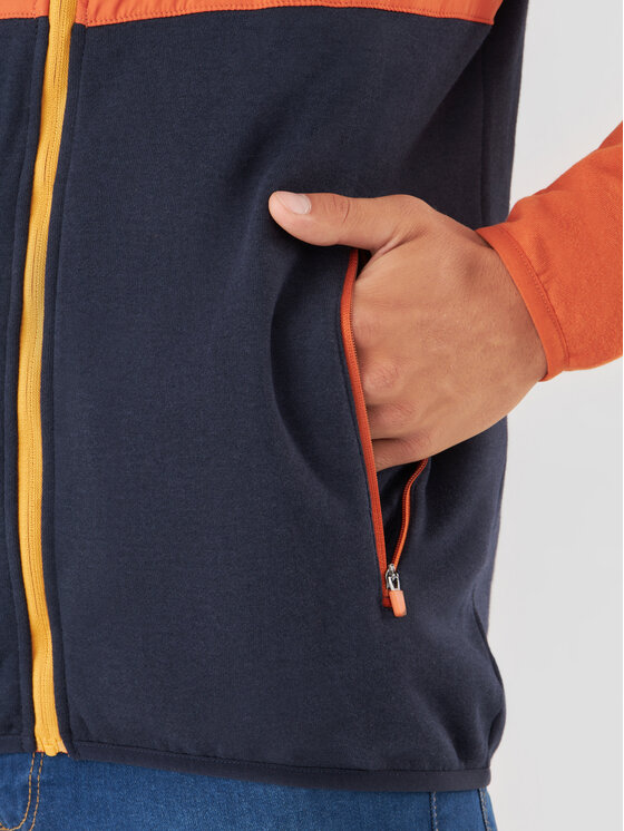 Viking Viking Kurtka softshell Creek Hoodie Bamboo Man Pomarańczowy Regular Fit