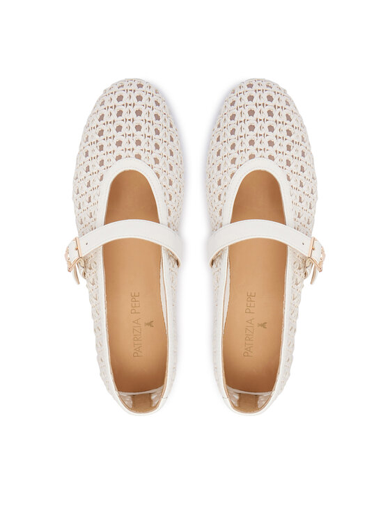 Patrizia Pepe Patrizia Pepe Baleriinad PPJ376.06 Valge