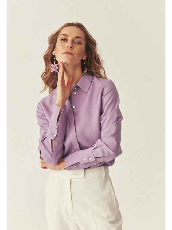 TATUUM Tatuum Košeľa MARINETT Fialová Classic Fit