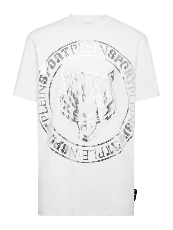 Plein Sport Plein Sport T-Shirt 2695 Biały Regular Fit