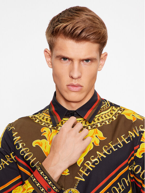 Versace Jeans Couture Versace Jeans Couture Koszula 75GAL2RF Kolorowy Regular Fit