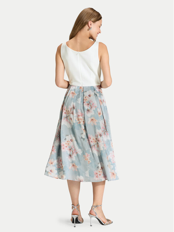 Swing Swing Sukienka koktajlowa 5AK14200 Błękitny Regular Fit