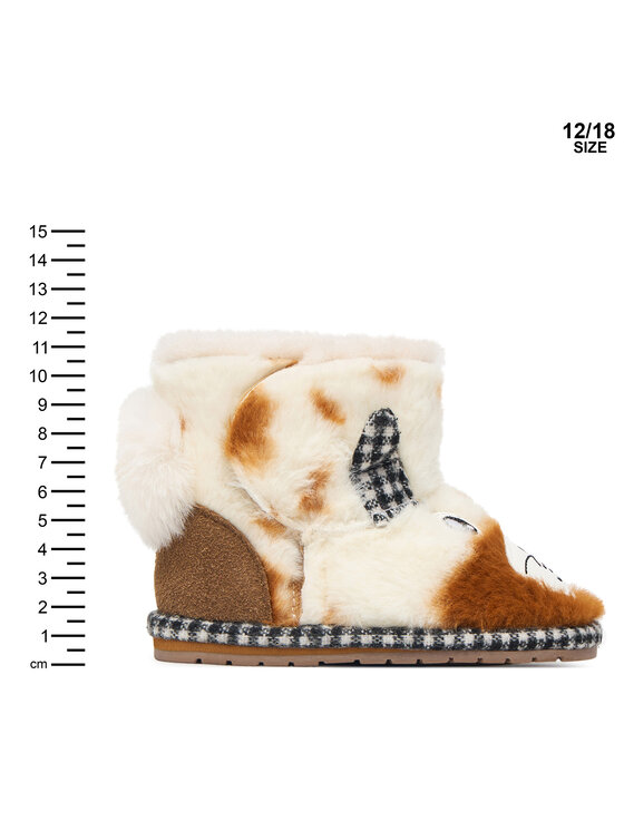 EMU Australia EMU Australia Śniegowce Riley Rabbit Walker B13322 Brązowy
