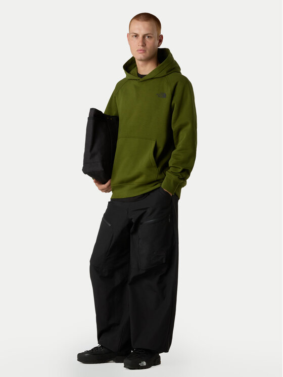 The North Face The North Face Mikina Redbox NF0A89F9 Zelená Regular Fit