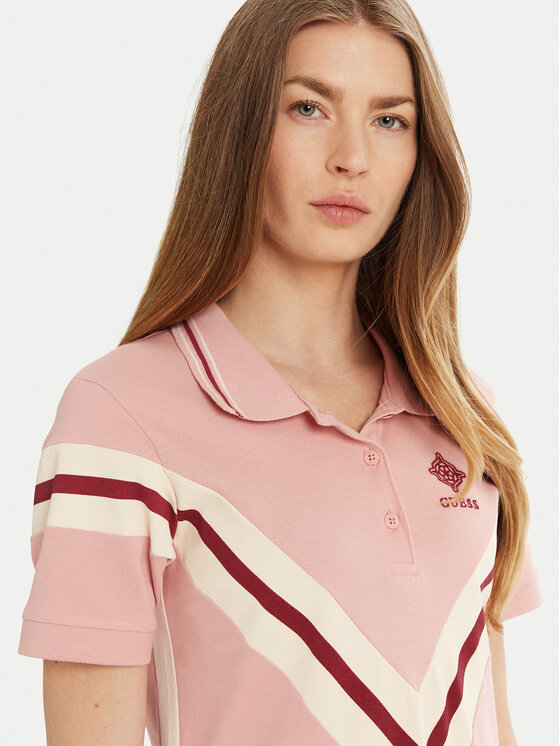 Guess Guess Haljina za svaki dan V5RK00 KCOK1 Ružičasta Regular Fit