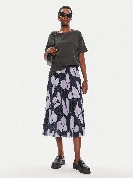 Tamaris Apparel Tamaris Apparel Plesirana suknja Capoliveri TAW0531 Tamnoplava Regular Fit