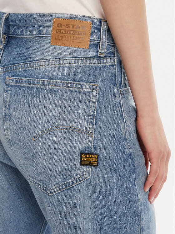G-Star Raw G-Star Raw Дънки Bowey 3D D25372-E266 Син Boyfriend Fit
