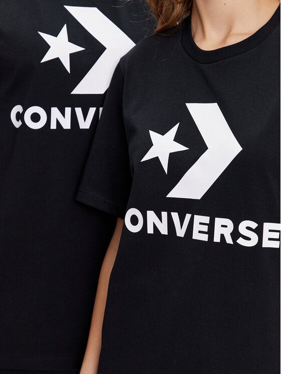 Converse Converse T-Shirt Unisex Chuck Patch 10025458-A02 Czarny Standard Fit