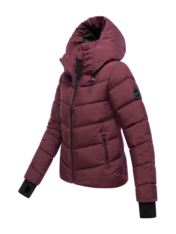 Marikoo Marikoo Kurtka zimowa Yukanii Bordowy Regular Fit