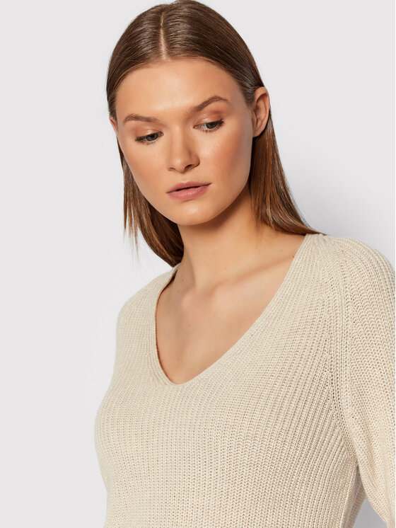 Marc O'Polo Marc O'Polo Пуловер B01 6059 60097 Бежов Regular Fit