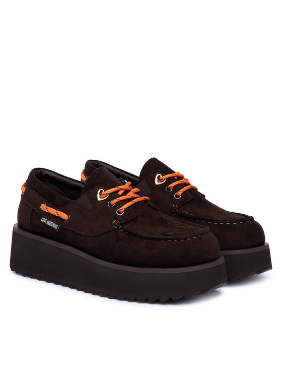 LOVE MOSCHINO LOVE MOSCHINO Halbschuhe JA10036I1PJAW317 Dunkelbraun