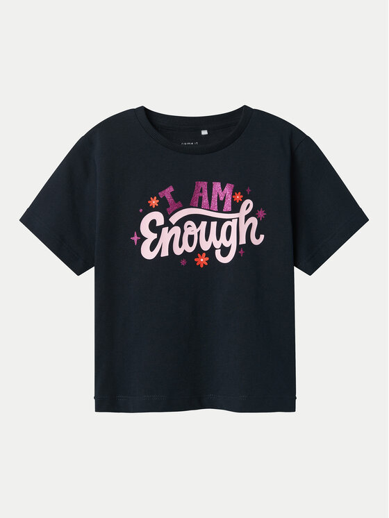 NAME IT T-Shirt Betria 13238045 Granatowy Regular Fit
