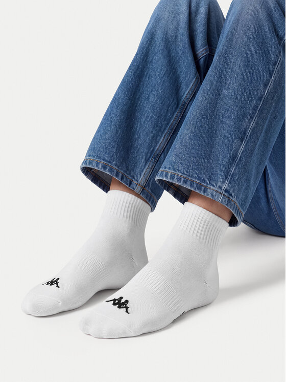 Kappa Kappa Kurze Socken CEO_KR_FRESH_AW26 (3-PACK) Weiß