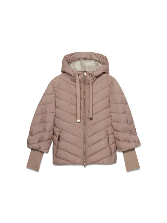 Oltre Oltre Giubbotto piumino F130J000183N006 Rosa Baggy Fit