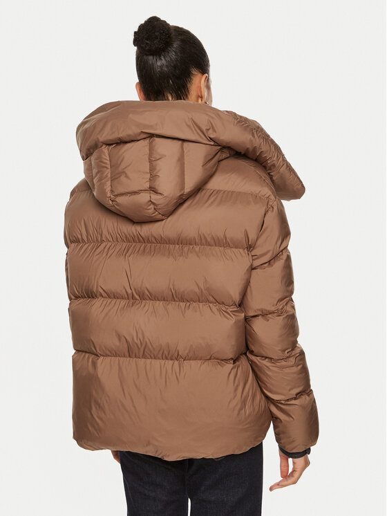 PINKO PINKO Žieminė striukė Giza 101602 A1ZV Ruda Regular Fit