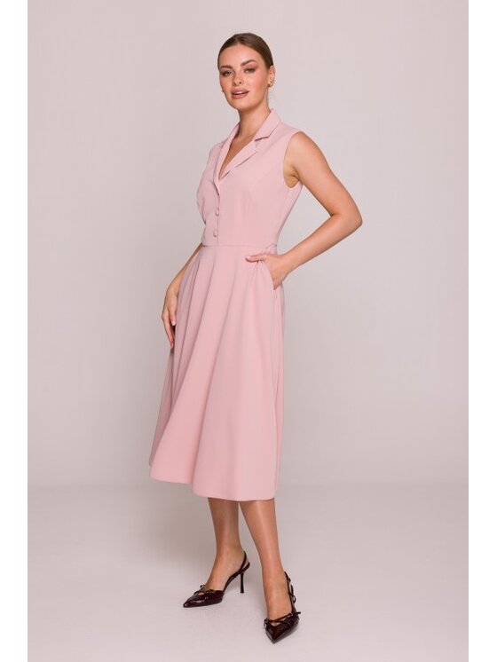Stylove Stylove Sukienka letnia S409 Różowy A-Line Fit