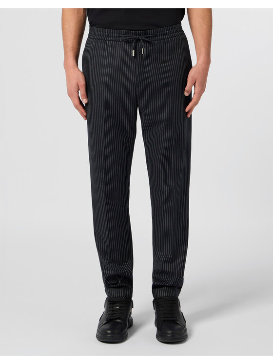 PHILIPP PLEIN PHILIPP PLEIN Spodnie dresowe 30732 Czarny Jogger Fit