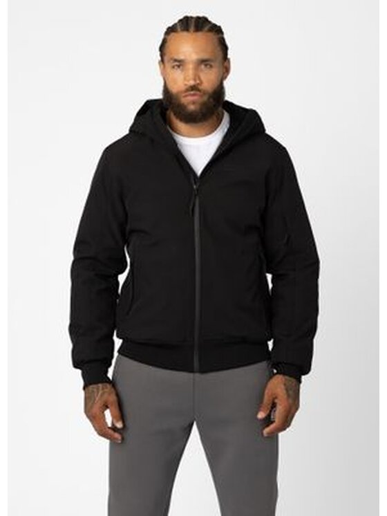 PITBULL PITBULL Kurtka zimowa MIDWAY II Czarny Regular Fit