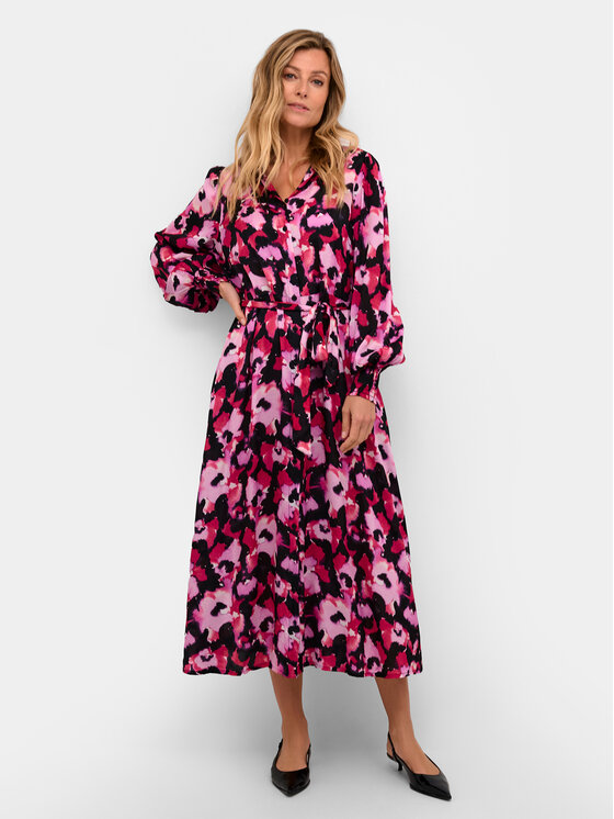 Kaffe Kaffe Рокля тип риза Pollie 10507798 Розов Regular Fit
