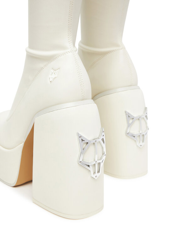 Naked Wolfe Naked Wolfe Stiefel Spice Weiß