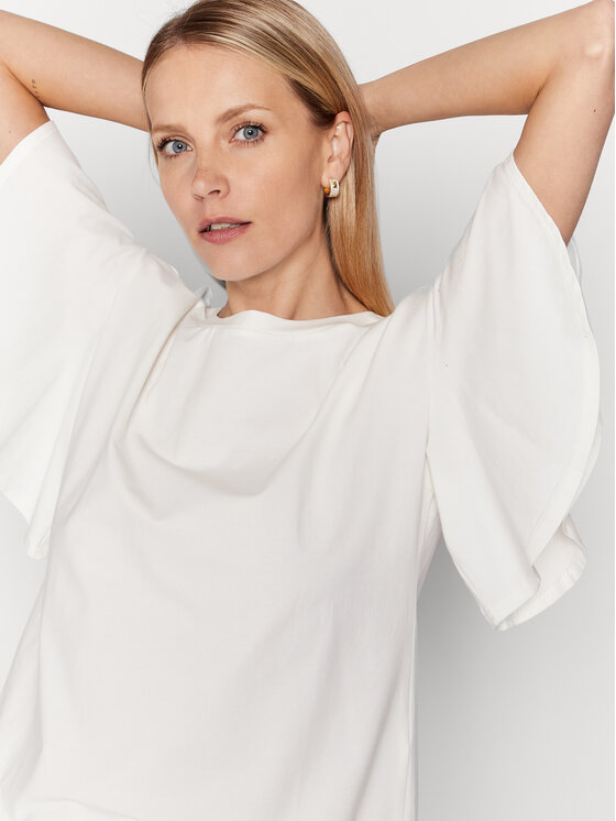 Blusa Gorgia T2208.063 Bianco Loose Fit