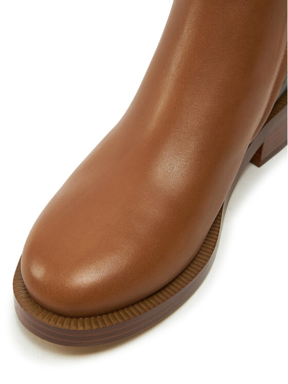 MICHAEL Michael Kors MICHAEL Michael Kors Škornji Carlisle 40F4CLME8L Rjava
