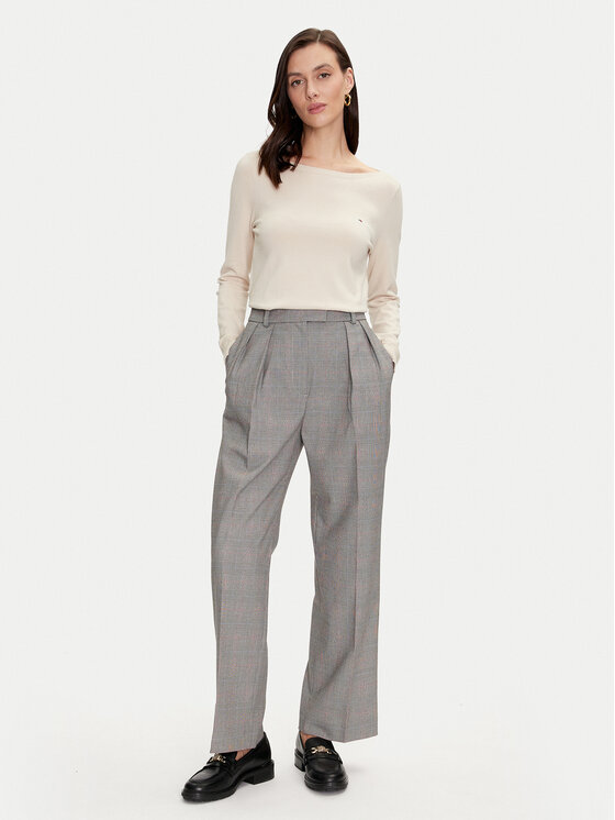 Tommy Hilfiger Tommy Hilfiger Πουλόβερ WW0WW40099 Μπεζ Regular Fit