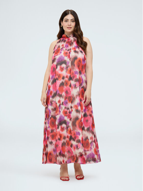 Fiorella Rubino Fiorella Rubino Abito da sera 7013T001854N0S6 Rosa Regular Fit