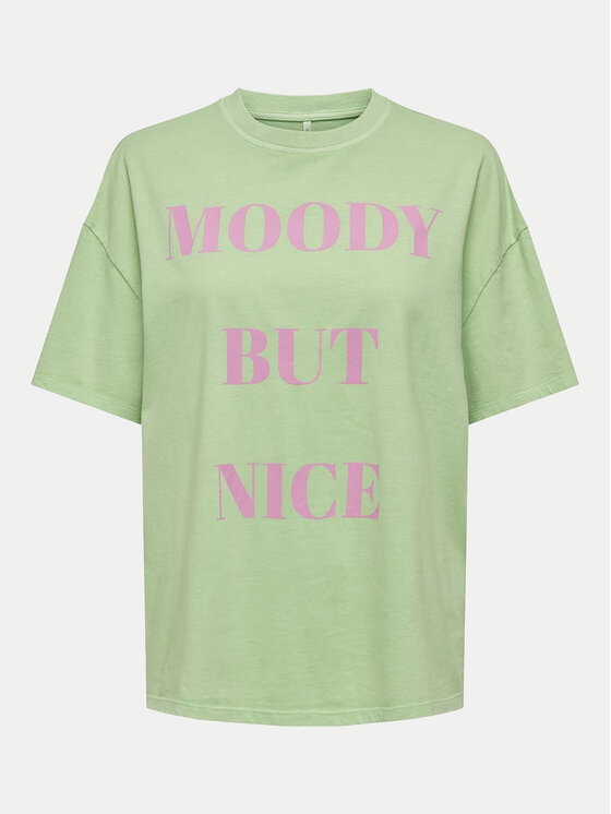 ONLY ONLY Tričko Rilly 15316994 Zelená Regular Fit