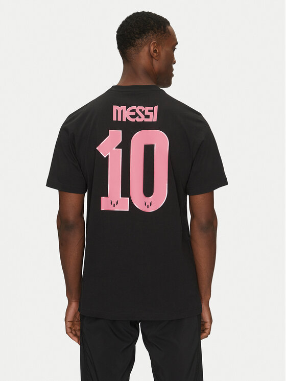 adidas adidas Techniniai marškinėliai Messi Name and Number Graphic JM3551 Juoda Regular Fit