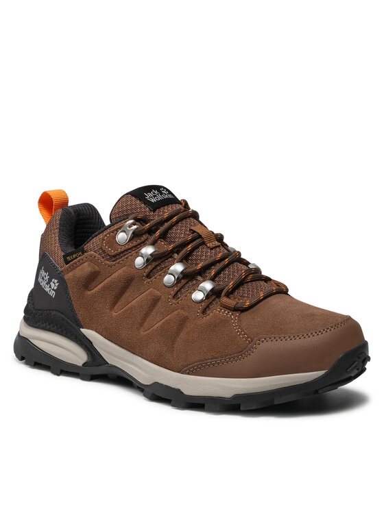 Jack Wolfskin Jack Wolfskin Scarpe da trekking Refugio Texapore Low W 4050821 Marrone