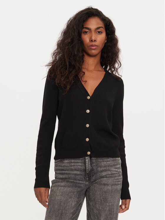 Morgan Morgan Kardigan 242-MIDOU Crna Regular Fit