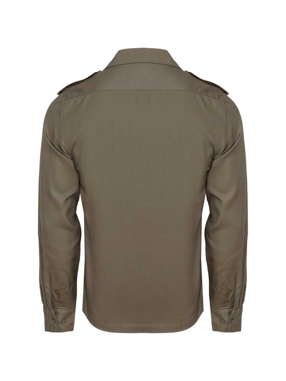 Brandit Brandit Koszula 4102.1.XXL Zielony Regular Fit