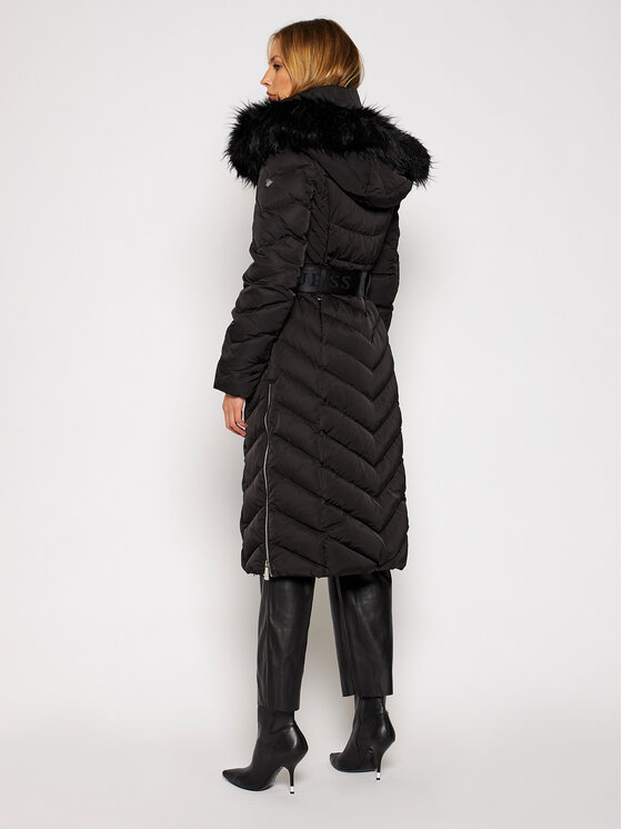 Guess Guess Zimné bundy Sofia W0BL93 WDAU0 Čierna Regular Fit