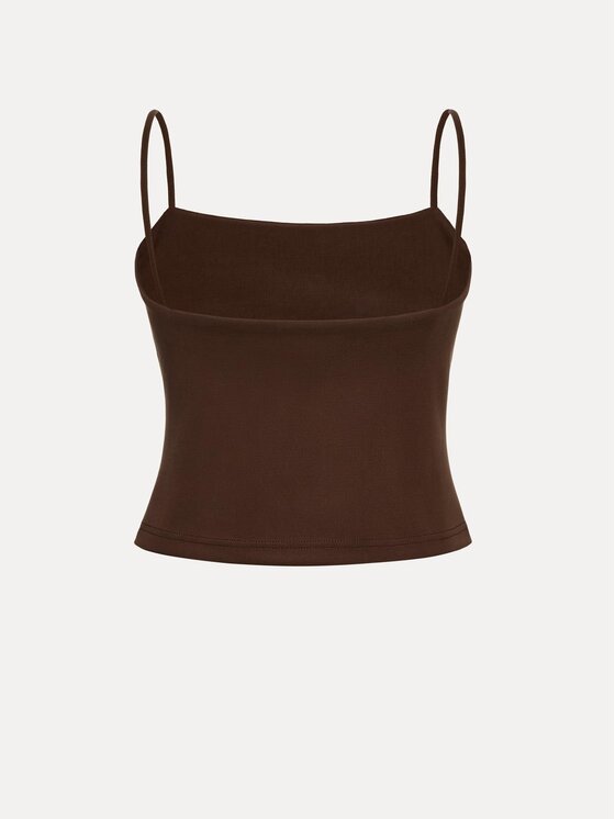 La Mania La Mania Top CLEO Marrone Basic Fit