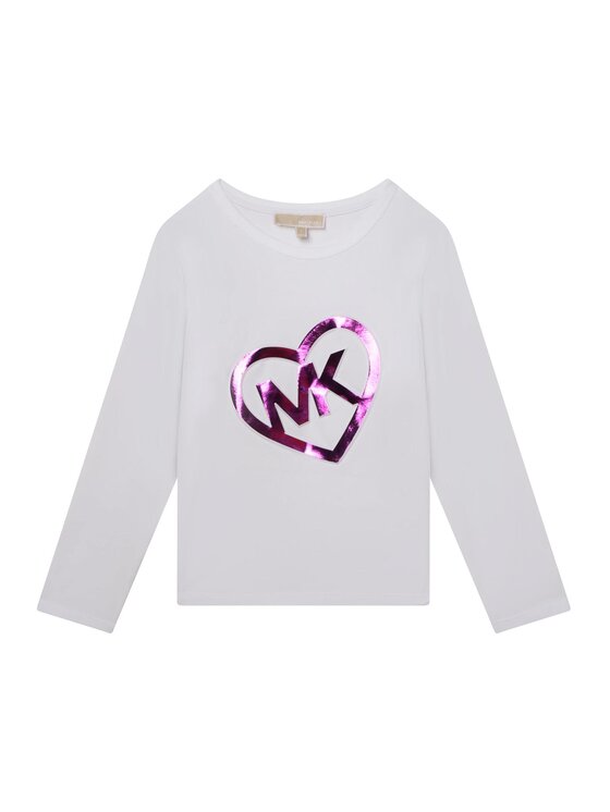 MICHAEL KORS KIDS MICHAEL KORS KIDS Блузка R15184 S Білий Regular Fit
