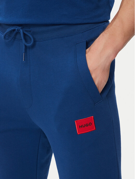 HUGO HUGO Spodnji del trenirke Doak212 50447963 Svetlo modra Regular Fit