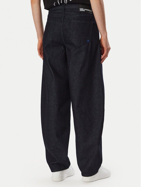 Karl Lagerfeld Jeans Karl Lagerfeld Jeans Дънки B4W10112 Тъмносин Boyfriend Fit