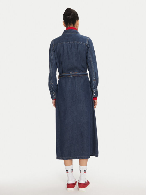 Levi's® Levi's® Džinsa kleita Quinney A8658-0000 Tumši zils Regular Fit