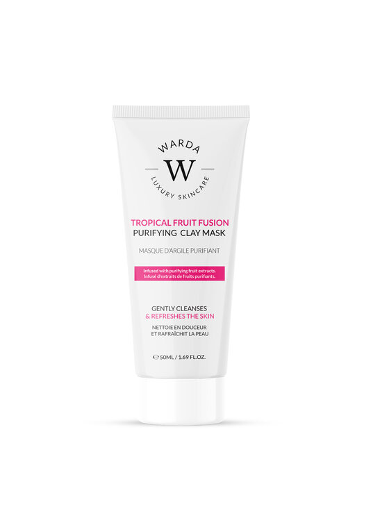 Warda Skincare Warda Skincare Tropical Fruit Fusion Oczyszczająca Maska Z Glinką 50ml Maska do twarzy