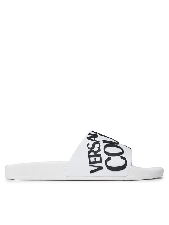 Şlapi Versace Jeans Couture 75YA3SQ1 Alb
