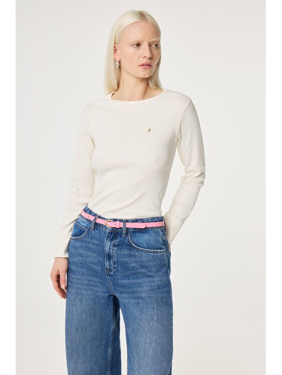 Fabienne Chapot Fabienne Chapot Pasek Bold Love Small Belt Różowy