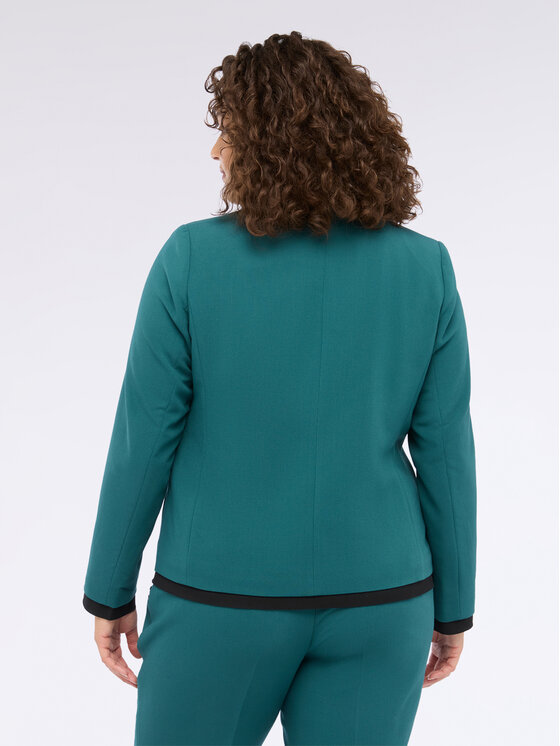 Fiorella Rubino Fiorella Rubino Giacca outdoor Q550T000235N024 Turchese Regular Fit
