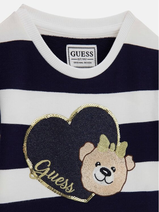 Guess Kids Guess Kids Každodenní šaty 182642 Barevná Classic Fit