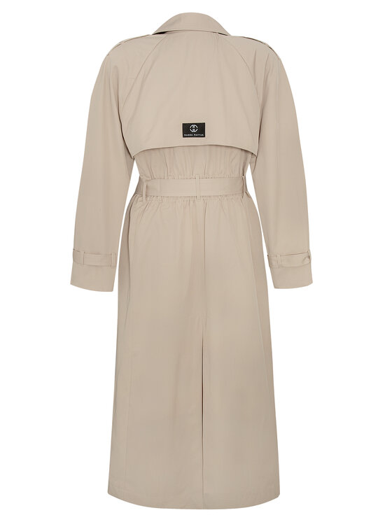 Magda Matyja Magda Matyja Trencz KIM COAT BEIGE Beżowy Long Fit
