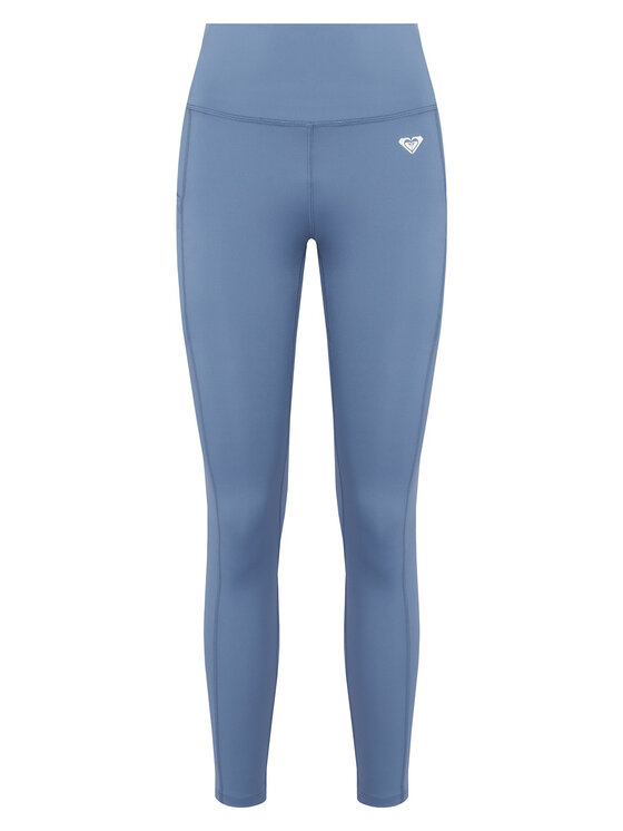 Roxy Roxy Legingi ERJNP03488 Zils Slim Fit
